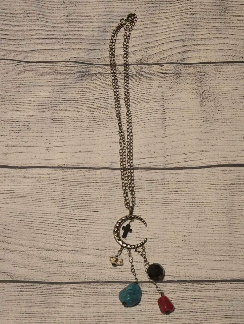 Moon And Star Necklace